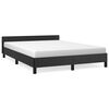 vidaXL Sengeramme uten madrass svart 180x200cm Super King kunstskinn