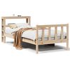 vidaXL Sengeramme uten madrass 90x190 cm heltre furu