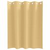 vidaXL Mørkleggende Gardiner med Ringer 2 pcs Beige 140 x 140 cm