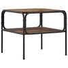 vidaXL Sidetabell Gammelt tre 100 x 50 x 46 cm Konstruert tre