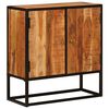 vidaXL Serviesskap Beta Naturlig 70 x 30 x 75 cm Solid akasietre