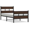 vidaXL Sengeramme uten madrass med hodegavl og fotgavl 100x200 cm