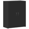 vidaXL Arkivskap svart 60x32x77,5 cm konstruert tre