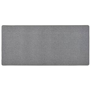 vidaXL Teppel&oslash;per m&oslash;rkegr&aring; 50x100 cm