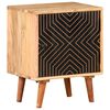 vidaXL Nattbord 40x30x50 cm heltre akasie
