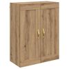 vidaXL Veggskap Artisan Eik 69,5 x 34 x 90 cm Konstruert tre