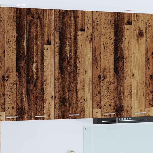 vidaXL Hengende skap Gammelt tre 40 x 31 x 100 cm Konstruert tre