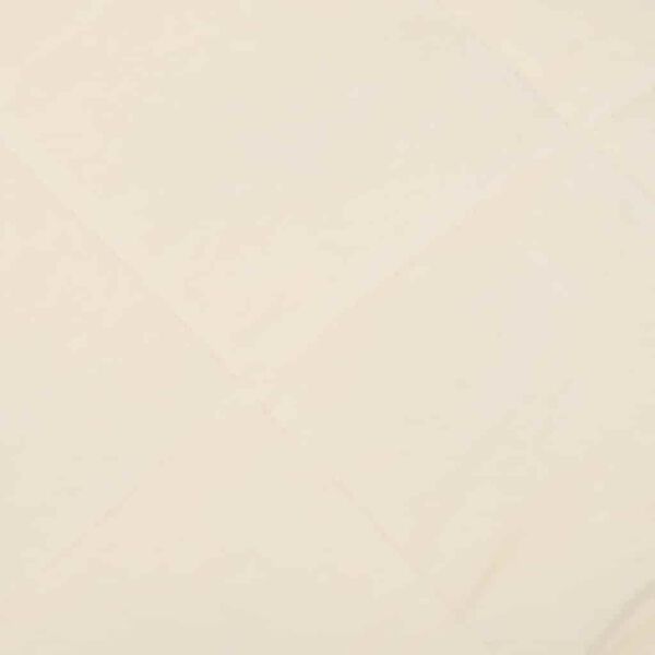 vidaXL Vektdyne kremhvit 220x240 cm 15 kg stoff