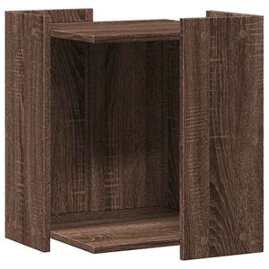 vidaXL Skap til kattetoalett brun eik 42x42x51 cm konstruert tre