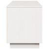 vidaXL TV-benk hvit 156x37x45 cm heltre furu