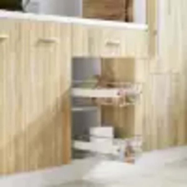 vidaXL Uttrekkbare kurvskuffer 2 stk 400 mm