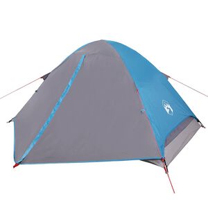 vidaXL Kuppeltelt for camping 1 person bl&aring; vanntett