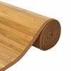 vidaXL Teppe rektangul&aelig;r naturell 70x1000 cm bambus