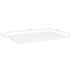 vidaXL Hylleplater 8 stk hvit 60x40x1,5 cm sponplate