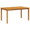 vidaXL Hagebord 150x90x74 cm heltre akasie