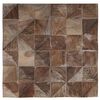vidaXL Veggpaneler 11 stk. Hvitvasket 30 x 30 x 1,7 cm Massivt Teaktre