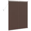 vidaXL Venetiansk persienne M&oslash;rk Brun med M&oslash;nster 150 x 110 cm PVC
