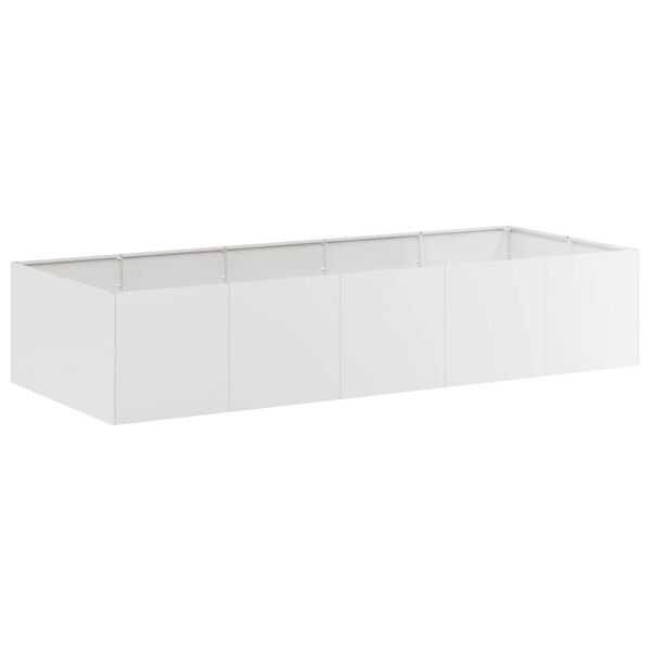 vidaXL Plantekasse 200x80x40 cm rustfritt st&aring;l