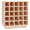 vidaXL Vinhylle 55,5x34x61 cm heltre furu