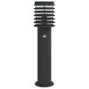 vidaXL Utend&oslash;rs gulvlamper sensorer 3 stk svart 60 cm rustfritt st&aring;l
