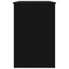 vidaXL Skrivebord svart 100x50x76 cm konstruert tre