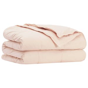 vidaXL Dyne 135 x 200 cm Hele sesonger Kapok Fiber Beige