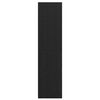 vidaXL Garderobeskap Svart eik 50 x 50 x 200 cm Konstruert tre