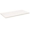 vidaXL Bordplate hvit 110x55x2,5 cm heltre furu rektangul&aelig;r