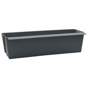 vidaXL Blomsterkasser for Euro-paller 24 pcs Gr&aring; 36 x 13,5 x 9,5 cm