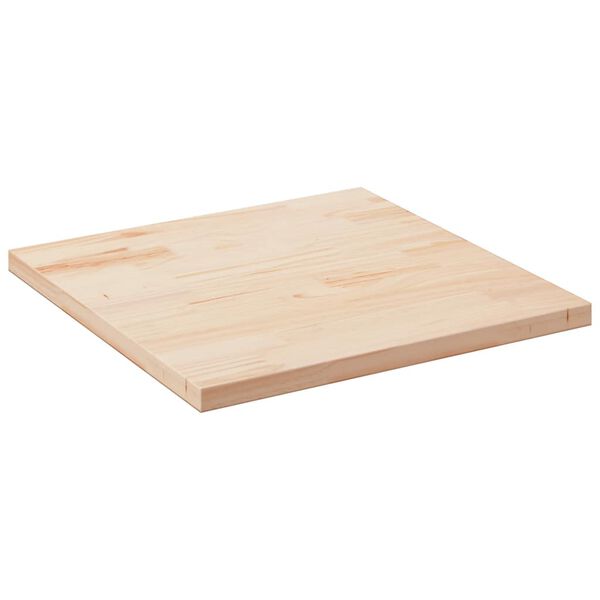 vidaXL Bordplate 90x90x2,5 cm heltre furu rektangul&aelig;r