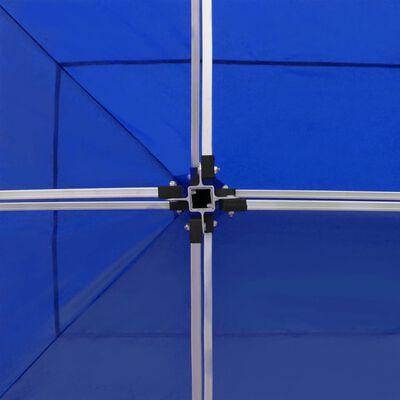 vidaXL Profesjonelt foldbart festtelt aluminium 6x3 m blå