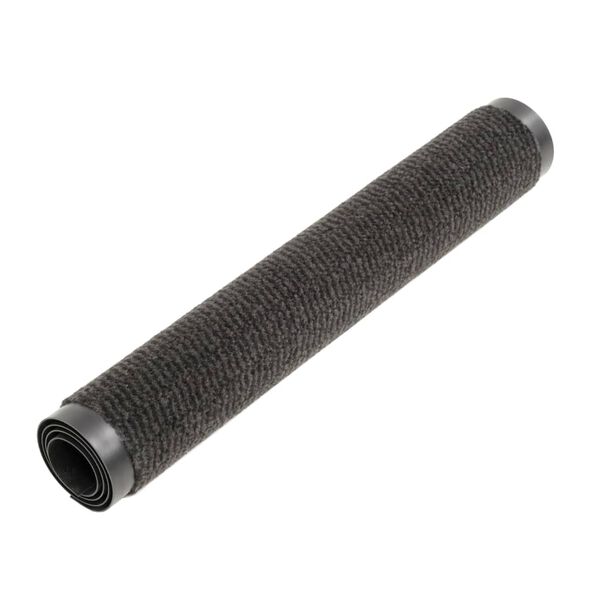 vidaXL Støvkontroll matte rektangulær tuftet 40x60 cm svart