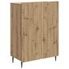 vidaXL Serviesskap Artisan eik 66 x 34,5 x 92 cm Konstruert tre