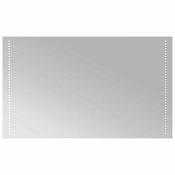 vidaXL Baderomsspeil med LED 100x60 cm