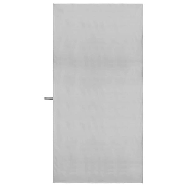 vidaXL Sportsh&aring;ndkl&aelig;r 2 pcs Gr&aring; 140 x 70 cm Polyester og polyamid