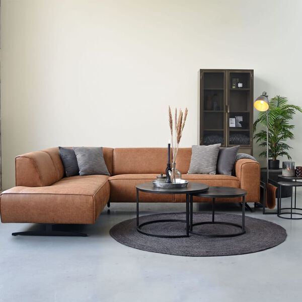 LABEL51 Magasinstativ 45x20x38 cm konjakk