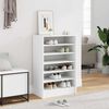 vidaXL Skoskap hvit 60x35x92 cm konstruert tre