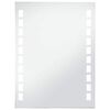 vidaXL LED-veggspeil til bad 60x80 cm