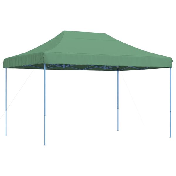 vidaXL Sammenleggbart partytelt pop-up brun 410x279x315 cm