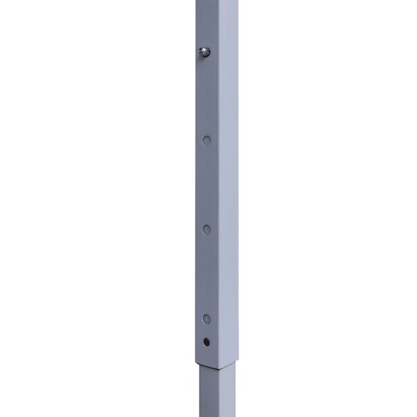 vidaXL Profesjonelt sammenleggbart festtelt 2 vegger 2x2m stål krem