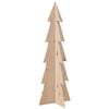 vidaXL Juletre av tre til pynt 112 cm heltre furu