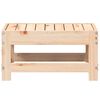vidaXL Hagefotskammel 62x30x32 cm heltre furu