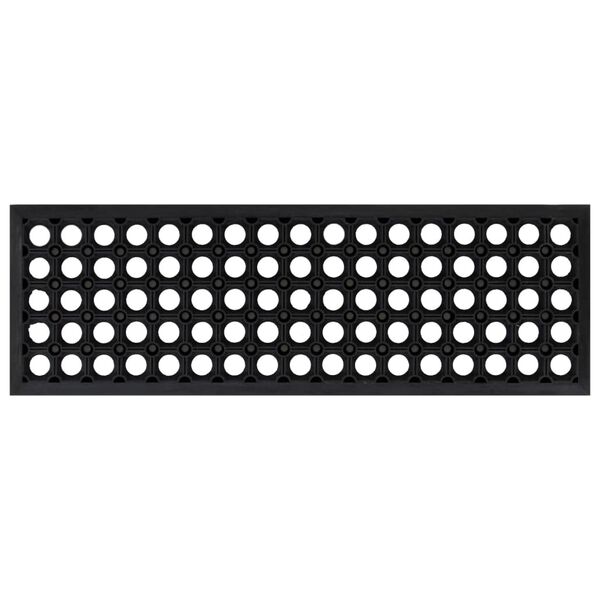 vidaXL Trappetrinn 5 stk 25x75 cm gummi