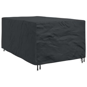 vidaXL M&oslash;belbeskyttelse Ensfarget Svart 143 x 225 x 90 cm 600D