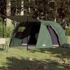 vidaXL Tunneltelt for camping 4 personer gr&oslash;nn vanntett