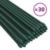 vidaXL Hageplanteplugger 30 stk svart 60 cm st&aring;l