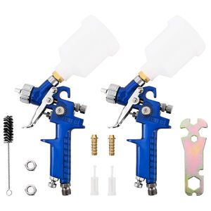 vidaXL HVLP Malingspraypistol Sett 125 ml Kop 0,8 mm Dyse 125 ml