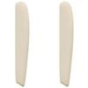 vidaXL Hodegjerde &Oslash;re Krem 80 x 23 x 6 cm stoff