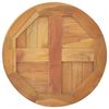 vidaXL Bordplate heltre teak 2,5 cm 40 cm