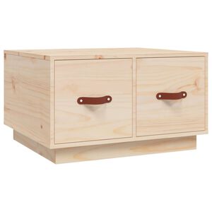 vidaXL Salongbord 60x53x35 cm heltre furu